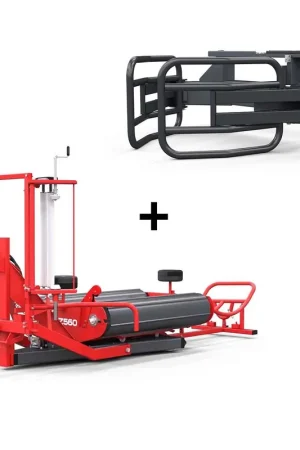 Achat Immédiat Pack enrubanneuse fixe 560 + pince à balles rondes METAL-FACH