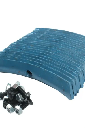 Acheter Direct Pack 100 socs bleus universel vibroculteur 210x40x6 + boulonnerie