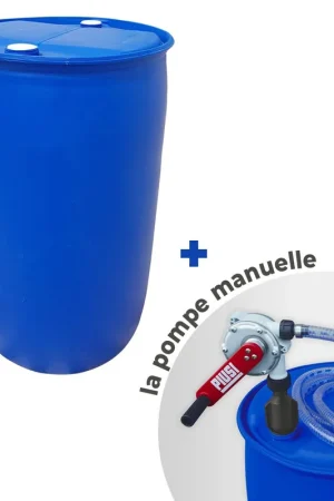 Nouvelle Collection Pack 1 fût ADBLUE 208L + 1 pompe manuelle rotative