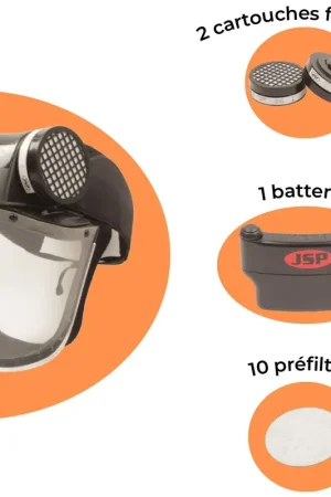 Achat Immédiat Pack casquette POWER CAP + accessoires de rechange