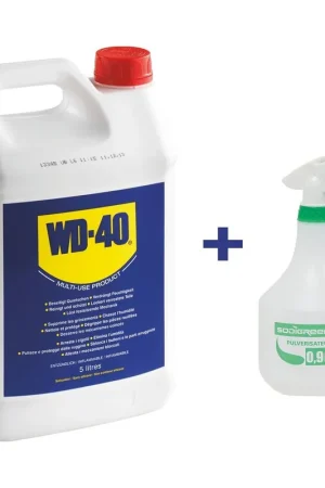 Dégrippant WD-40 professionnel 5L + pulvérisateur Bon Marché