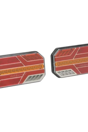 Expédié Aujourd'hui Feu arrière 71 LED 12/24V droit/gauche 7 fonctions SODIFLASH