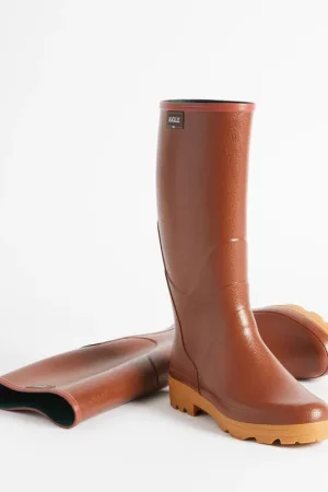Haute Qualité Botte Aigle Homme CHAMBORD PRO ambre