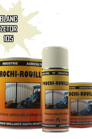 Bon Plan Peinture Blanc 105 ZETOR antirouille professionnelle