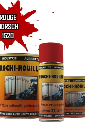 Vente Flash Peinture rouge 1520 HORSCH antirouille professionnelle