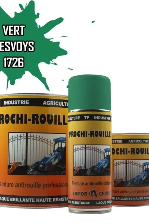 Acheter Direct Peinture Vert 1726 DESVOYS antirouille professionnelle
