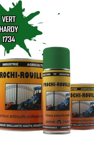 Achetez Aujourd'hui Peinture Vert 1734 HARDY antirouille professionnelle