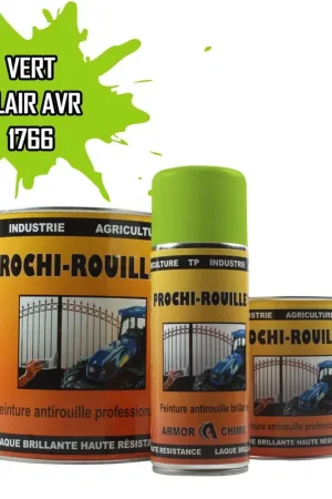 Super Prix Peinture Vert clair 1766 AVR antirouille professionnelle