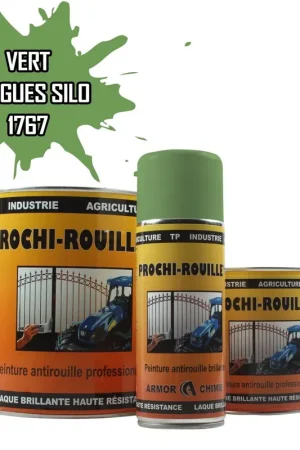 Achat Immédiat Peinture Vert 1767 BERGUES SILO antirouille professionnelle
