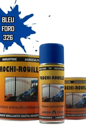 Acheter Direct Peinture bleu 326 FORD antirouille professionnelle