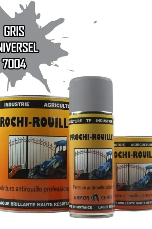 Achetez Aujourd'hui Peinture Gris de sécurité RAL 7004 antirouille professionnelle