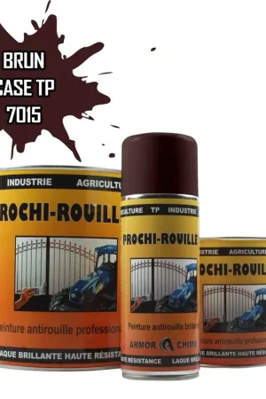 Acheter Direct Peinture gris ardoise RAL 7015 antirouille professionnelle