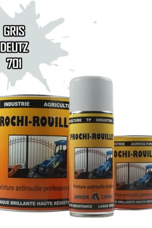 Vente Directe Peinture gris 701 DEUTZ antirouille professionnelle
