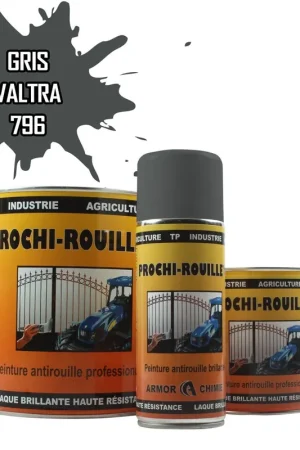Bon Marché Peinture Gris chassis 796 VALTRA antirouille professionnelle