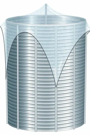 Filet de protection anti-oiseaux silo, cellule à grain Seulement Aujourd'hui