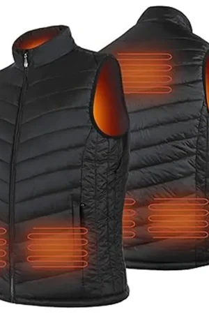 Usine Directe Gilet chauffant sans manche de S à XL autonomie 4 à 8h