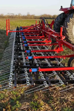 Herse étrille portée de 6.00 M à 12.00 M repliage en ciseau EXPOM Petit Prix