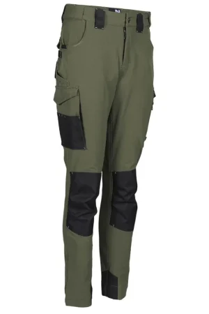 Prix Promo Pantalon de travail EVE, Kaki, taille T34 à T50