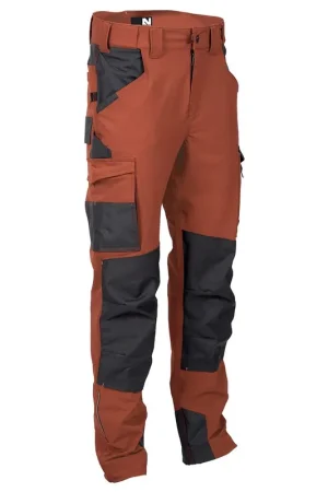 Promotion Pantalon de travail ONDRA, Terracotta, taille T34 à T56