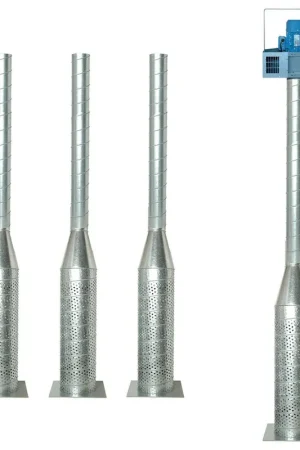 Kit colonnes et aspirateur ventilation pommes de terre Commande En Gros