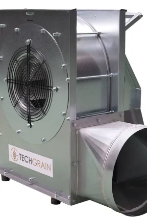 Ventilateur à grains triphasé TECHGRAIN stockage à plat Meilleure Vente