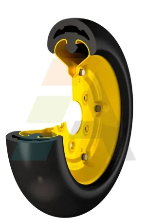 Roue plastique FARMFLEX 400x116 VADERSTAD 310042 334378 Soldes