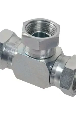 Raccord en T 3x écrou tournant 3/4 BSP acier Retour Gratuit