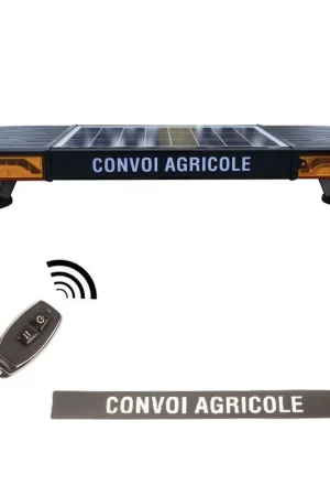 Rampe LED solaire convoi agricole magnétique R65-R10 Retour Gratuit