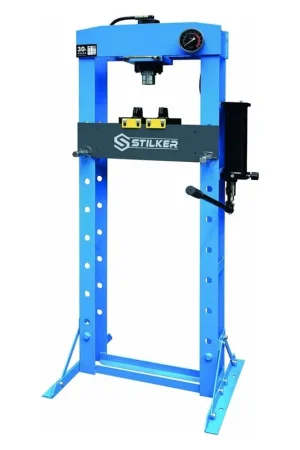 Presse d‘atelier 30T manuelle bâti soudé STILKER Acheter Direct