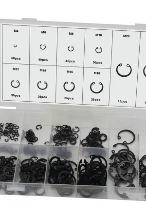 Coffret de 300 circlips intérieurs M4 à M22 STILKER Achat Immédiat