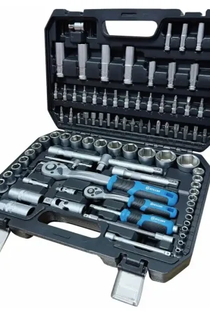 Coffret de douilles 1/4" et 1/2" 108 pièces STILKER Prix Réduit