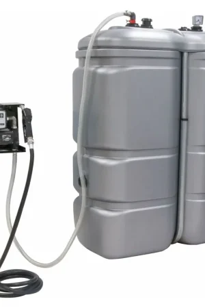 Vente Directe Cuve stockage Gasoil Fuel GNR PEHD 1000L 50l/min