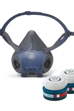 Demi masque phytosanitaire M avec cartouche filtrante A2P3R Soldes