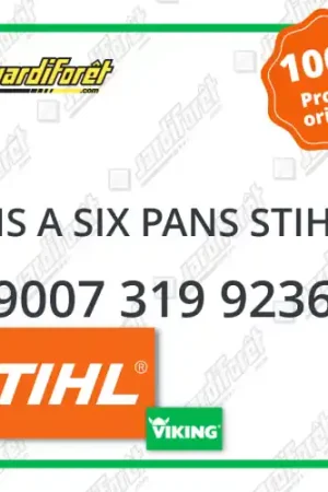 Vis a six pans STIHL - 9007 319 9236 Prix Bas