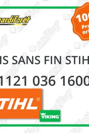 Vis sans fin STIHL - 1121 036 1600 Super Prix