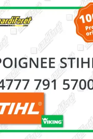 Achat Immédiat Poignee STIHL - 4777 791 5700
