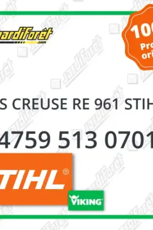 Vis creuse re 961 STIHL - 4759 513 0701 Nouvel Arrivage