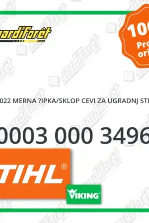 594022 merna šipka/sklop cevi za ugradnj STIHL - 0003 000 3496 Nouvel Arrivage