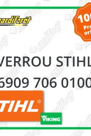 Verrou STIHL - 6909 706 0100 Expédition Rapide