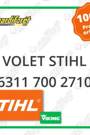 Volet STIHL - 6311 700 2710 Bon Plan