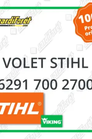 Volet STIHL - 6291 700 2700 Vente Flash