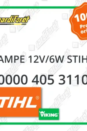 Achat Immédiat Lampe 12v/6w STIHL - 0000 405 3110