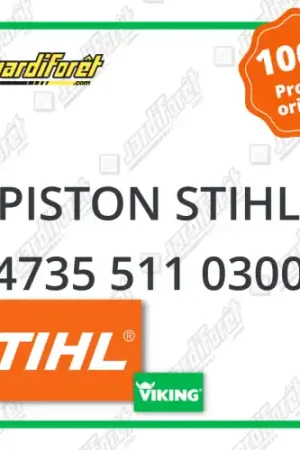 Achat Immédiat Piston STIHL - 4735 511 0300