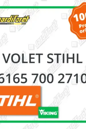 Volet STIHL - 6165 700 2710 Prix Bas