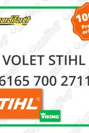 Volet STIHL - 6165 700 2711 Remise
