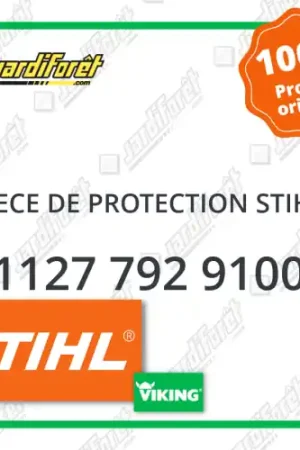 Achat Immédiat Piece de protection STIHL - 1127 792 9100