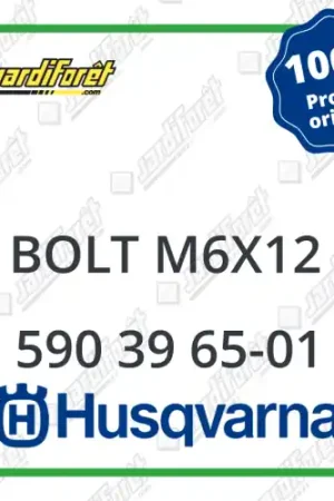 Achat Immédiat Bolt m6x12 Husqvarna - 590 39 65-01