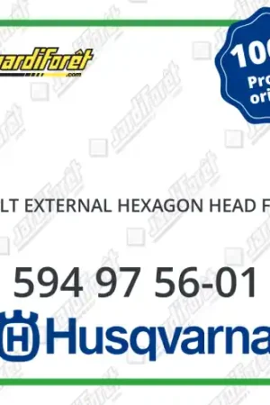 Achat Immédiat Bolt external hexagon head fla Husqvarna - 594 97 56-01