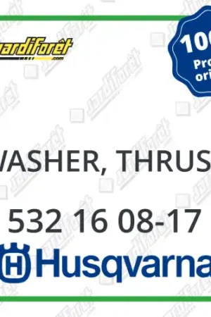 Washer, thrust Husqvarna - 532 16 08-17 Acheter Direct