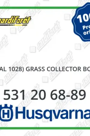 (ral 1028) grass collector box Husqvarna - 531 20 68-89 Prix Promo